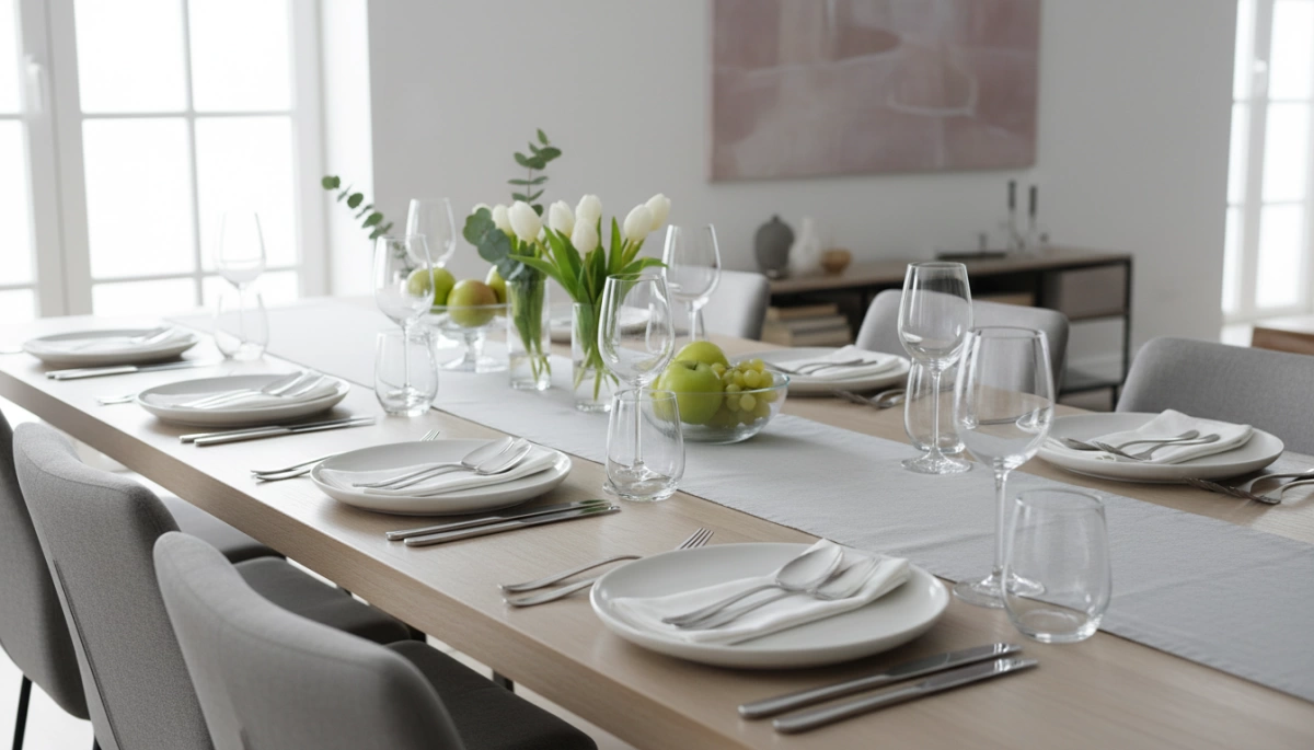 cutlery set for 12 with 18/10 stainless steel