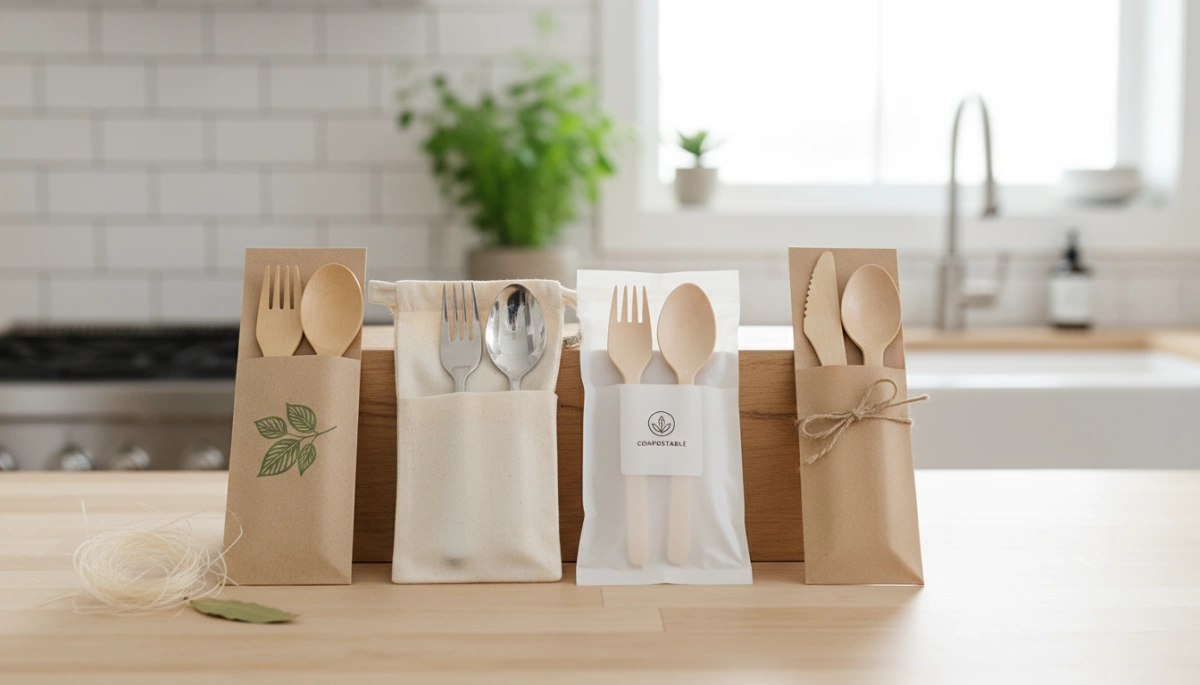 individually wrapped utensil material options