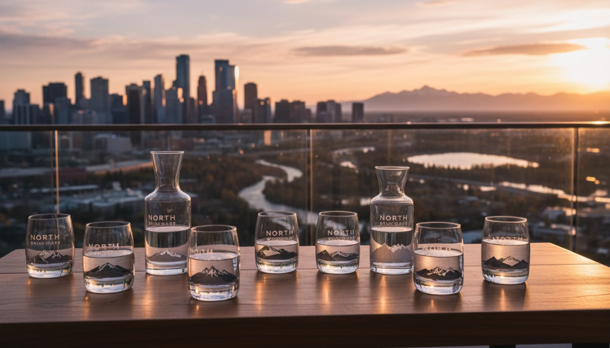 north drinkware mountain modern style